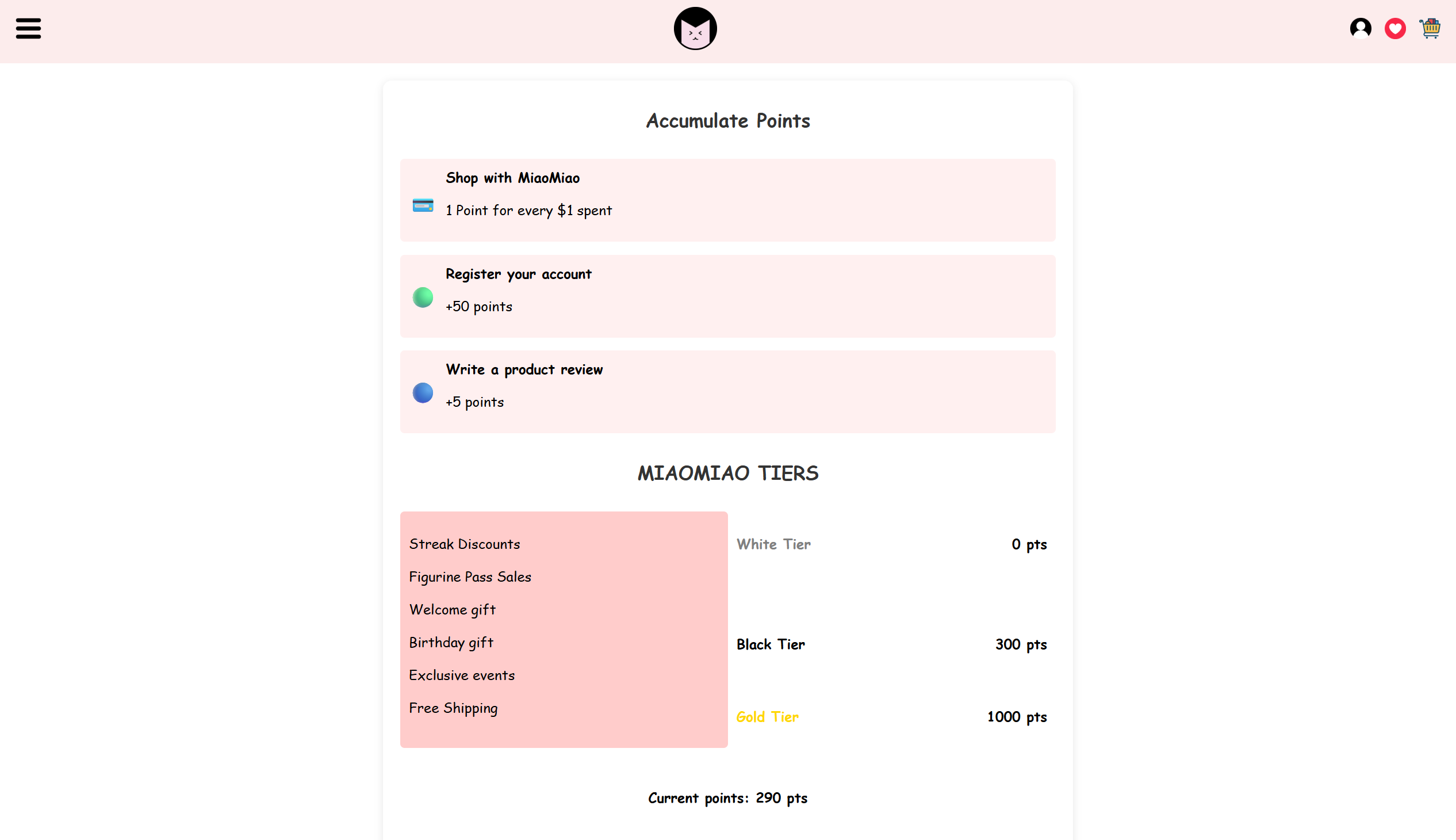 Website redesign project preview